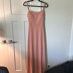 Birdy Grey - blush bridesmaids dress